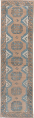 Vintage Oushak Runner Rug (2' x 8')